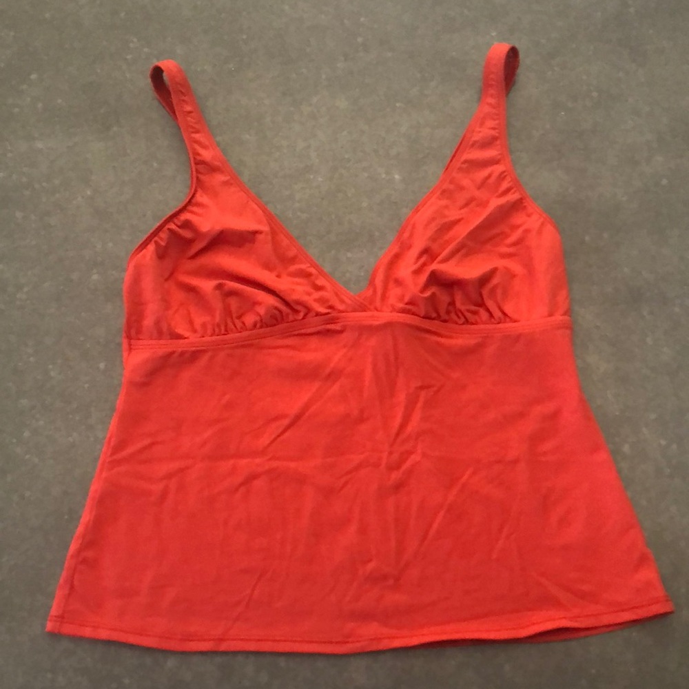 Talbots Coral Tankini Top